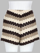 Mc2 Saint Barth Shorts In Cotone Crochet