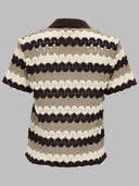 Mc2 Saint Barth Polo In Cotone Crochet