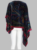 Etro Poncho Asimmetrico Con Stampa Paisley