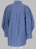 Ganni Camicia In Cotone A Righe