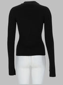 Ganni Polo In Maglia Di Lana