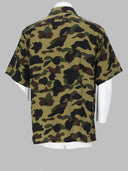A Bathing Ape Camicia Con Patch Logo