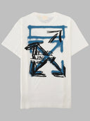 Off White Arrow Spray T-Shirt S/S