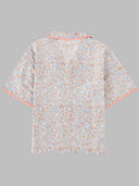 Wheat Shirt S/S Lace Vilma