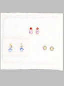Super Smalls Dinner & Movie Clip On Earring Set