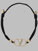 Bracciale Valentino Garavani "Vlogo Signature" Con Strass