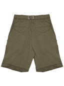 Pantaloncini bianchi sabbia con cintura