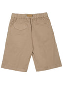 Weiße Sandshorts mit Gürtel