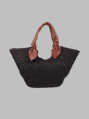 Hereu Borsa Intrecciata In Rafia