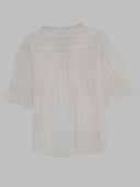 Chemise rayée à col en V Bellerose
