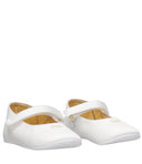 Elisabetta Franchi Flat Shoes White