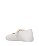 Elisabetta Franchi Flat Shoes White