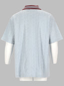 Drôle De Monsieur Camicia Monogramma In Cotone