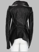 Rick Owens Giacca Biker In Pelle "Naska"