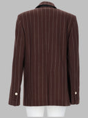 Alysi Blazer "Stripes Wool" Doppio Petto