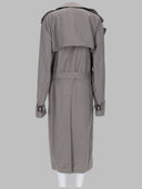 Maison Margiela Trench Con Colletto Ripiegato