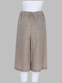 Alysi Shorts In Misto Lana E Lino