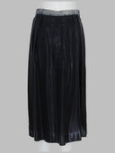 Maison Margiela Gonna Midi In Misto Seta