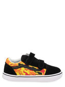 Vans Td Comfycush Old Skool V (Flame Camo) Blk/True Wht