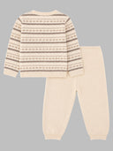 Bonpoint Completino "Grifin" i Jacquard A Girocollo