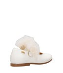 Elisabetta Franchi Flat Shoes White
