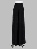 Alberta Ferretti Pantalone Ampio Con Cintura
