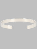 Maison Margiela Bracciale "Manchette Plat" Con Logo