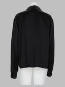 Polo Tom Ford In Raso Di Seta Stretch Con Logo