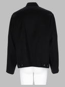 Mm6 Maison Margiela Giacca En Lana Doble Cara Con Cremallera