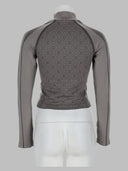 Casablanca Top Monogramma A Manica Lunga