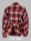 Ganni Camicia In Flanella Di Cotone