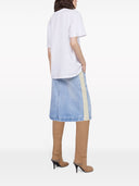 Stella Mc Cartney Logo Oversized Cotton T Shirt