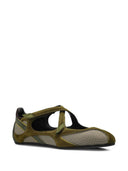 The Attico 'Floor01' Ballerina Flat Multimateriali Sintetici E Pelle
