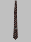 Tom Ford Cravatta w Seta A Righe Diagonali