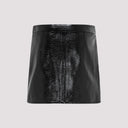 Courrèges Vinyl Mini Skirt
