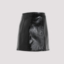 Courrèges Vinyl Mini Skirt