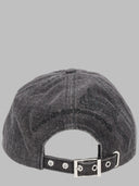 Ganni Cappello Da Baseball Con Ricami