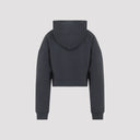 Pangaia Cropped Zip Up Hoodie