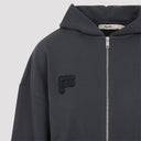 Pangaia Cropped Zip Up Hoodie