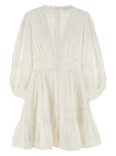 Abito di mini mini tagliato a zimmermann "pop