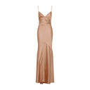 Elisabetta Franchi Satin Gown Dress