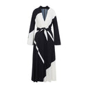 Alberta Ferretti Twill Printed Dress