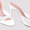 Amina Muaddi Amina Mu I Alexa Lace 95 Slippers