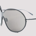 Alaïa Eyewear Round Metal 93 Sunglasses