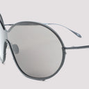 Alaïa Eyewear Alaïa Eyewear Round Metal 93 Sunglasses