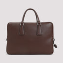 Prada Grained Leather Tote Bag
