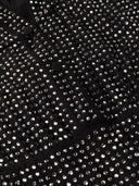 Self Portrait Rhinestone Mini Shirt Dress