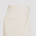 Peserico Wide Leg Cotton Pants