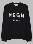 Msgm Felpa In Cotone