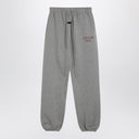 Fear Of God Essentials Grey Jogging Trousers With Logo